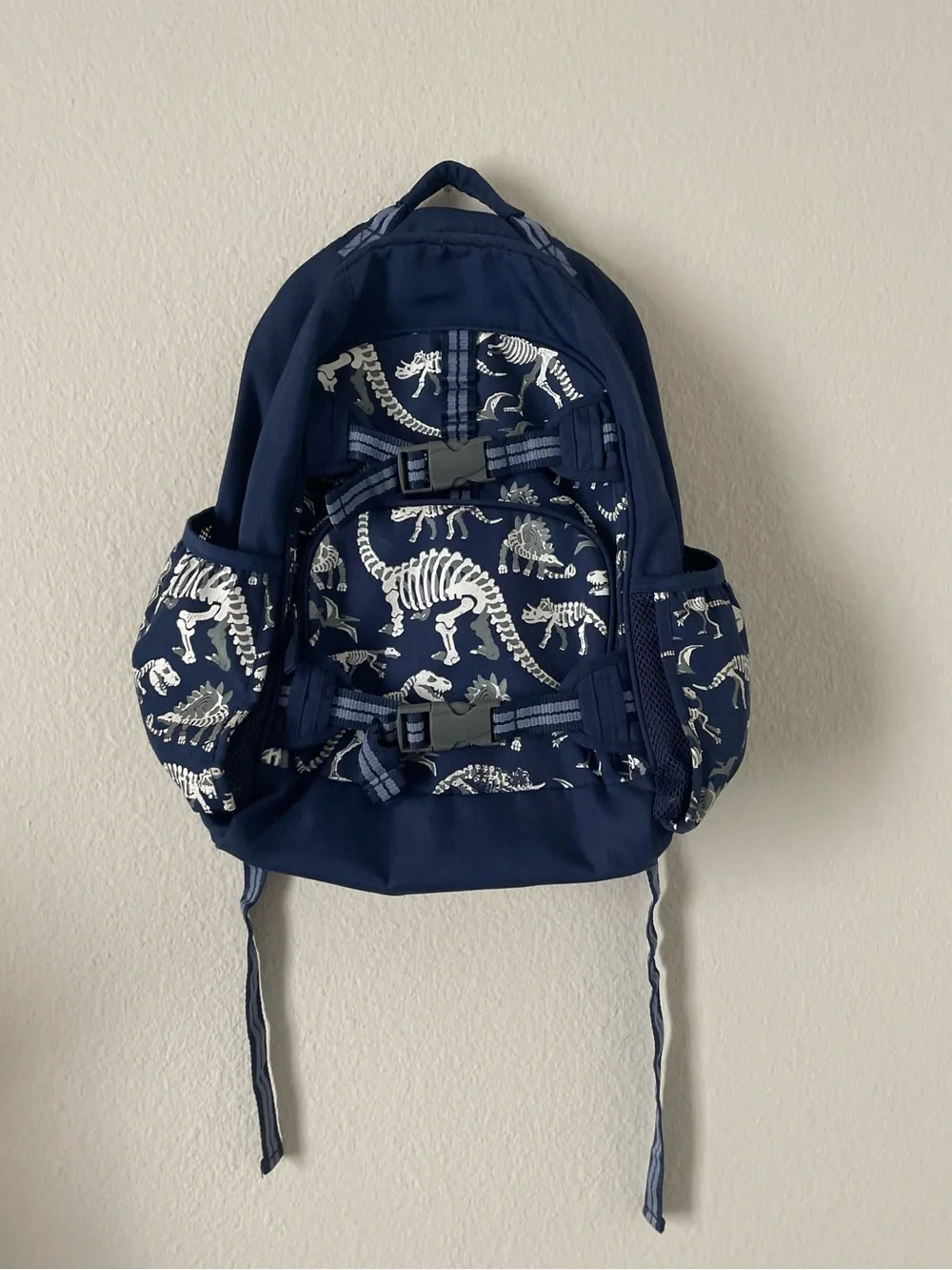 Pottery Barn Kids backpack bones large